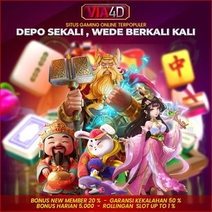 VIA4D - Website Resmi Togel Online dan Slot Game Tergacor Dengan Provider Terlengkap Serta Bonus yang Melimpah Terbaik